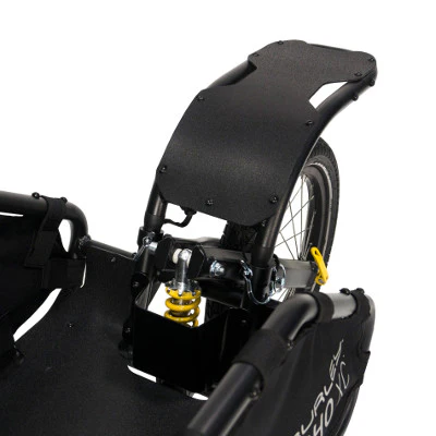 Remorque vélo monoroue à suspension Coho XC Burley 70 L – Image 4